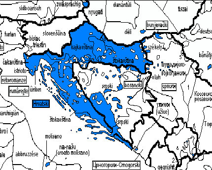 Hrvatski jezik rasprostranjenost