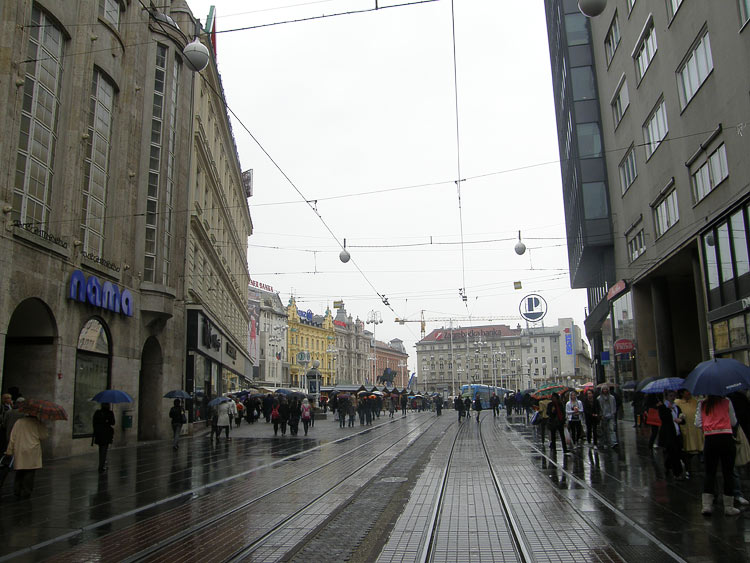 Zagreb po ki&scaron;i