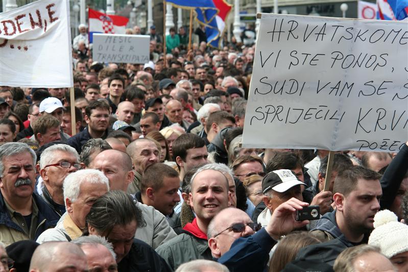 ABH i Hrast: skup u Zagrebu 16. 4. 2011.