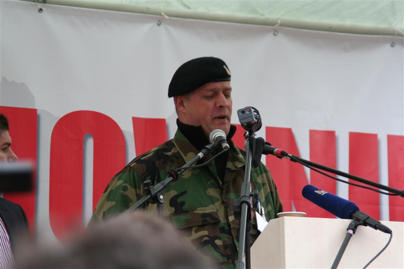 Mario Maks Slaviček, hrvatski branitelj