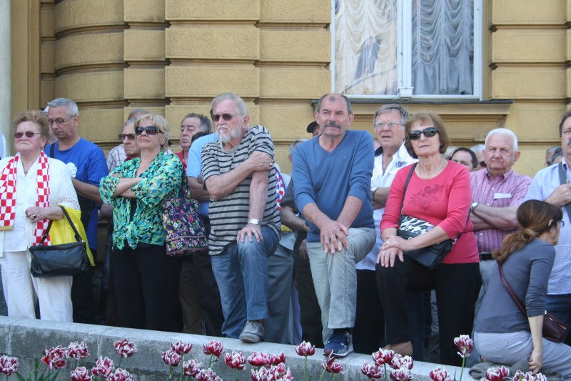 Krug za trg prosvjed