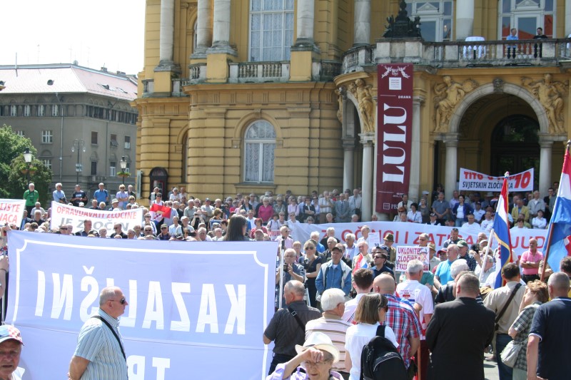 Krug za trg prosvjed