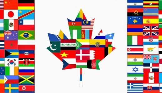 diverse canada flag 1