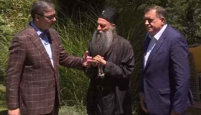 vucic porfirije i dodik