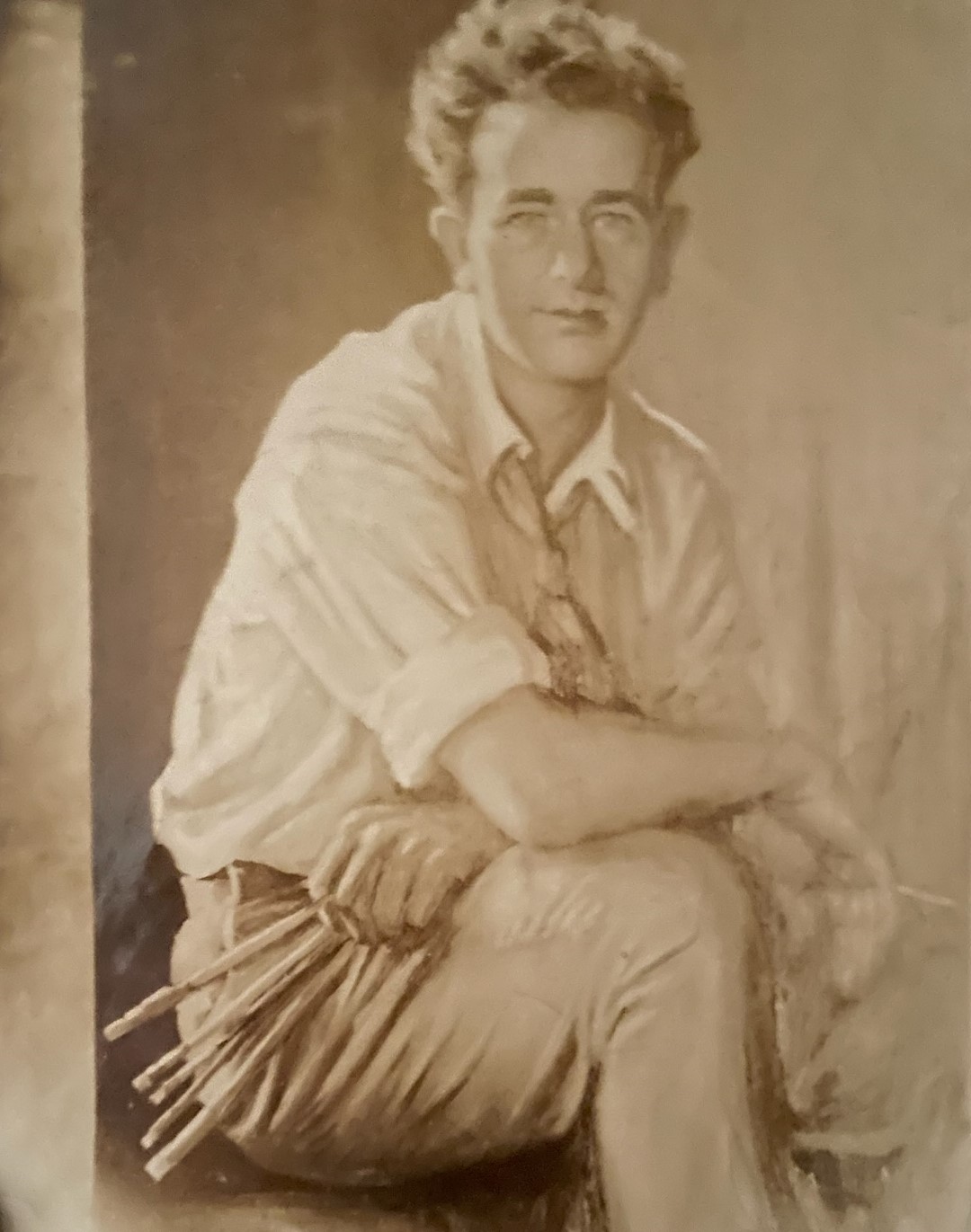 Marko Sertic kao mladi umjetnik