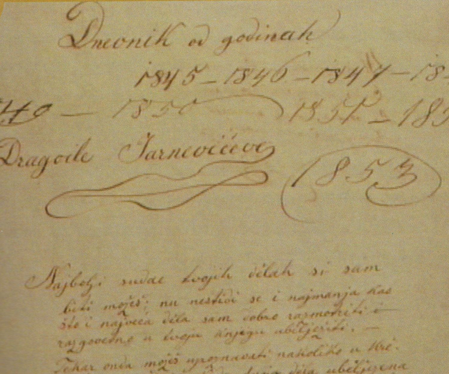 Odlomak iz Dnevnika Dragojle Jarneviceve