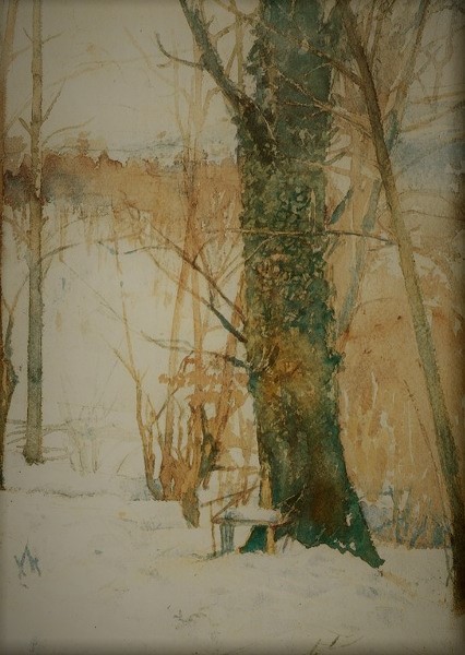 Slava Raskaj Stablo u snijegu