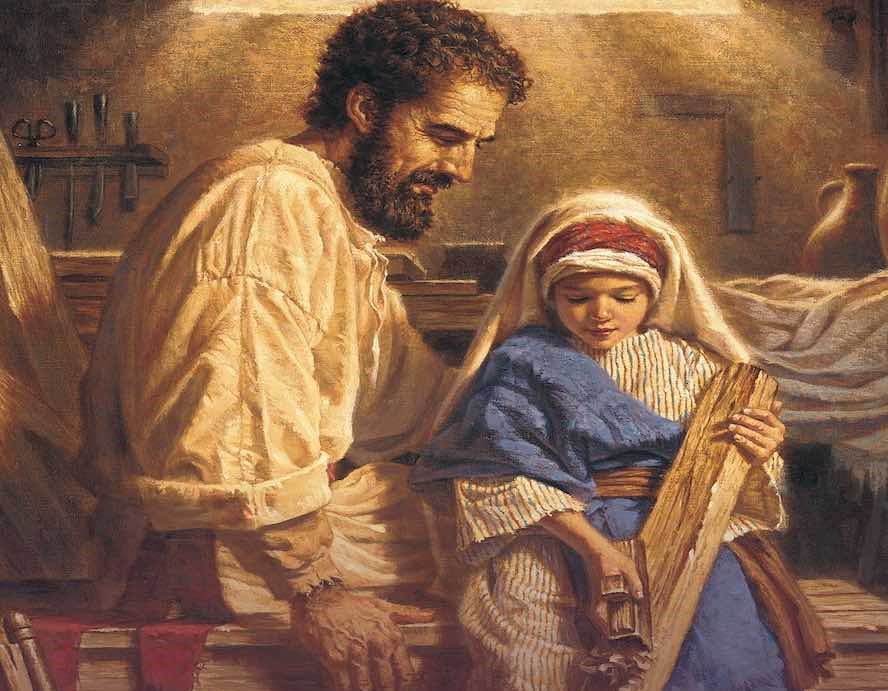 Sv. Josip Radnik i Isus