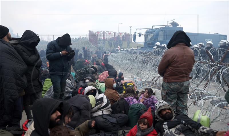 Migranti Bjelorusija