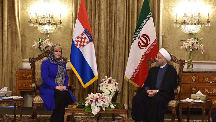 Grabar Kitarović u Iranu