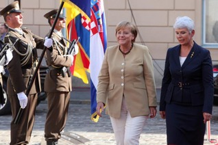 Angela Merkel i Jadranka Kosor