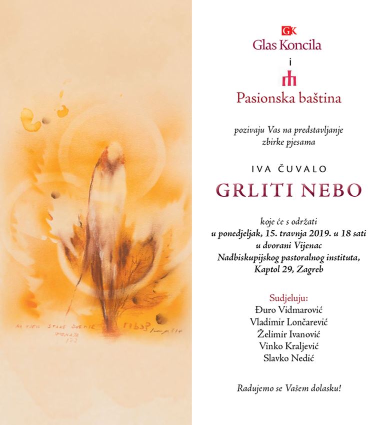 E. pozivica Iva Cuvalo GRLITI NEBO