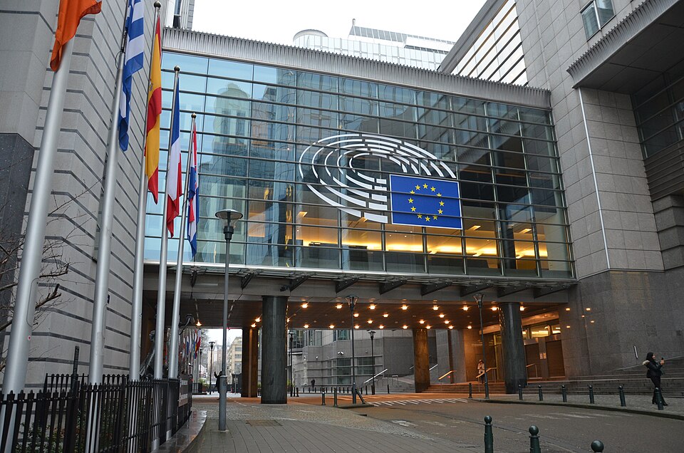 European Parliament building Brussels 3