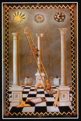 Tri stupa masonske lože