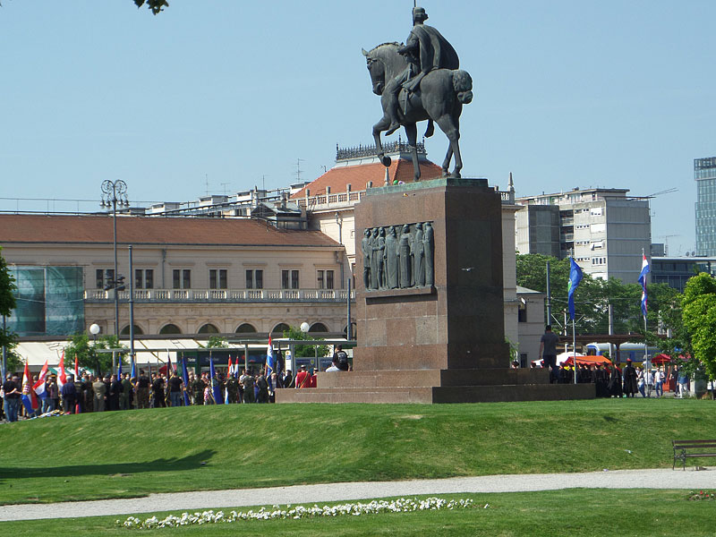 Mimohod branitelja Zagreb - Kralj Tomislav