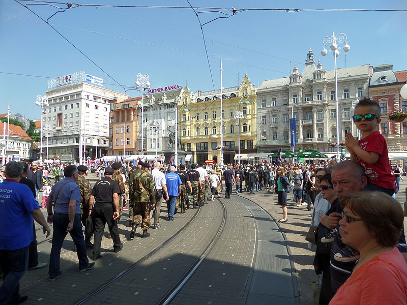 7 Mimohod branitelja Zagreb