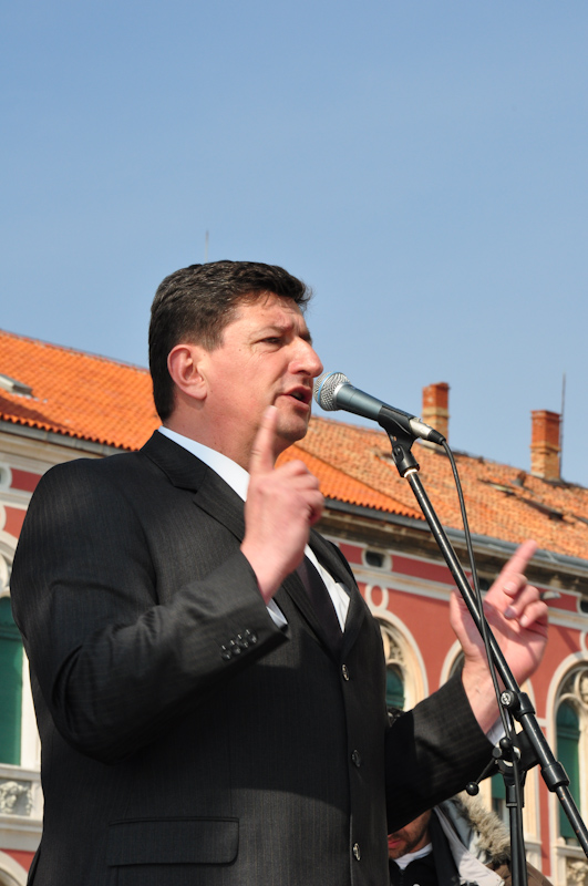 Prosvjed u Splitu