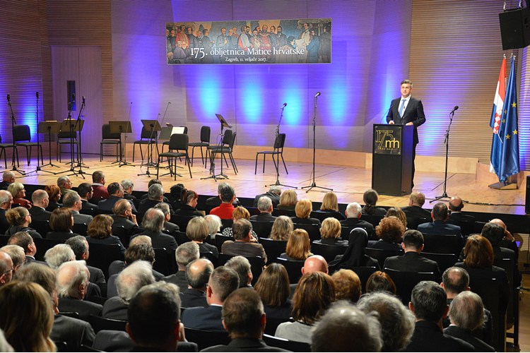 Andrej Plenković Matica hrvatska