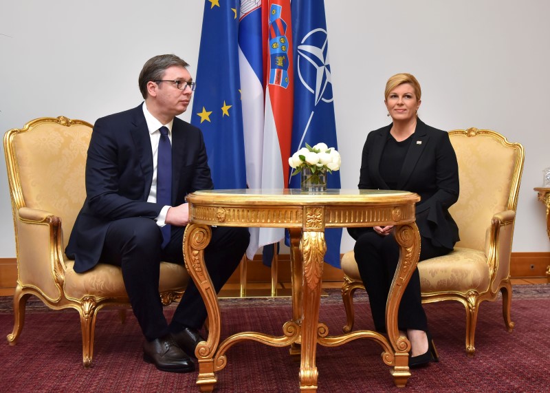 Kolinda Grabar Kitarovic Aleksandar Vucic