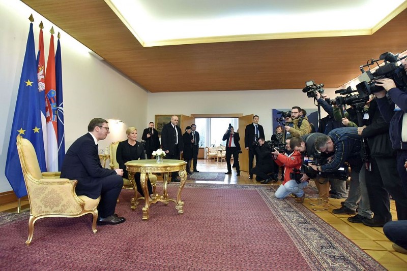 Kolinda Grabar Kitarovic Aleksandar Vucic 3
